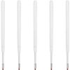 5 Pack | Blue 10cm/100mm Plastic Ballpoint Pen Ink Refill | Ball Inks Refills Replacements Pens