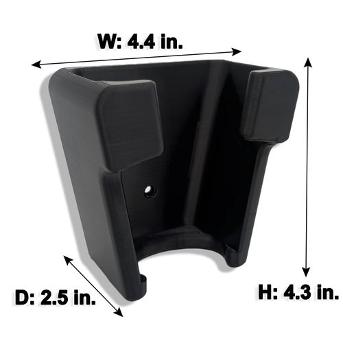 Wall Mount for Bissell Pet Hair Eraser Handheld Vacuum | Compatible with Models 2390, 2390A, 2284W, 23903 & Auto-Mate | 3D-Printed Dock