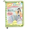 PinezOne Acsta Case, Storage, Collect Book, File, Transport, A5, Transparent, Includes Refill (Apple Green, A5)