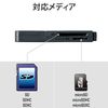 Elecom MR3-D013SBK Card Reader, USB 3.0, 20x Transfer, Stick Type, with Strap Hole, Black