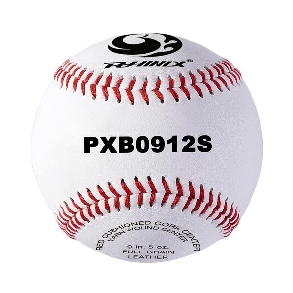 PHINIX Youth Baseball Full Grain Leather PXB0912S(Box of 12)