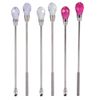 Nail Tools Light Therapy Gel Stir Bar, Nail Stir Bar, Powder Mixing Stirrer Stick Powder, Transparent, Red Tri-color Optional(red)