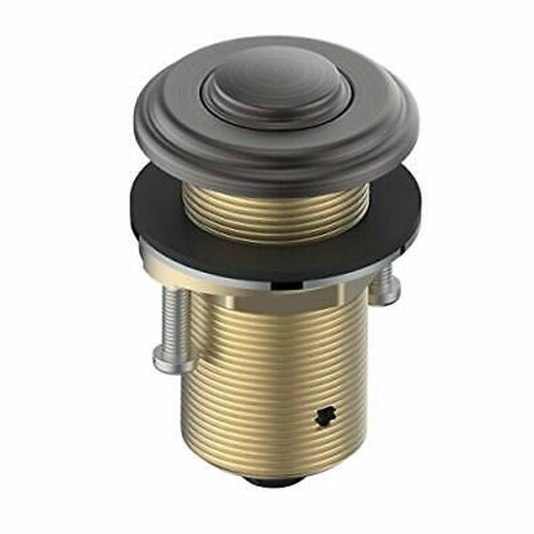 All Brass Air Switch Button For Sink Top Counter Top Garbage Disposal Part clas