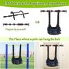 Mybow Back Stretcher Decompression Belt Lumbar Traction Inversion Table Alternative Spinal Decompression Machine Harness Back Stretching Realignment Device Herniated Disc Back Pain Relief (L)