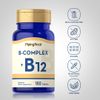 Vitamin B Complex | 180 Tablets | With B12 | Non-GMO Supplement | by Piping Rock