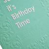 Hallmark Braille Birthday Card for Son - Contemporary Patterned Design