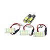 Jabus Entry & Driver's Seat (7.5 W LED) + Step LED x 3, 5 Piece Set