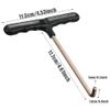 HEZUNHZ 2 Pack Trampoline Spring Pull Tool,Trampoline Hook Tool Tent Peg Puller for Jumping Trampoline Spring Pull,Trampoline Spring Tools Trampoline Spring Peg T-Hook Puller