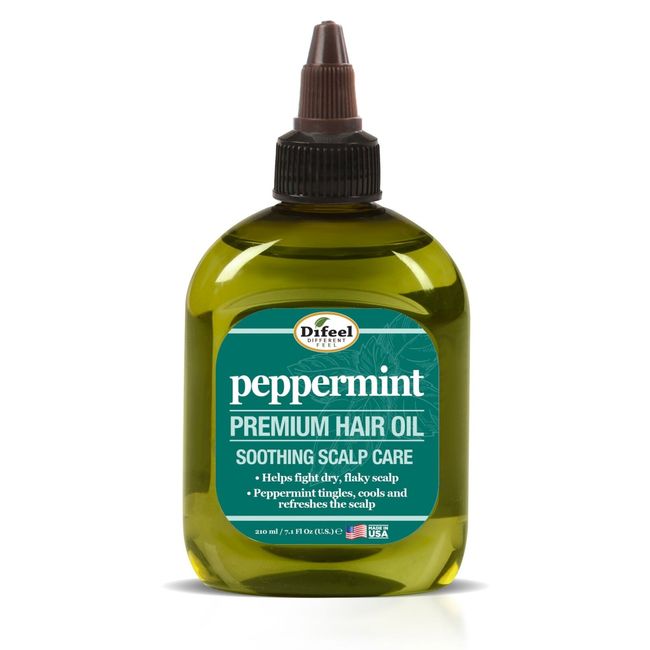 Difeel Peppermint Scalp Care Hair Oil 7.1 oz. (PACK OF 4)