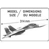 Heller 80371 "Sukhoi Su-27 UB Model Kit, 1:72 Scale