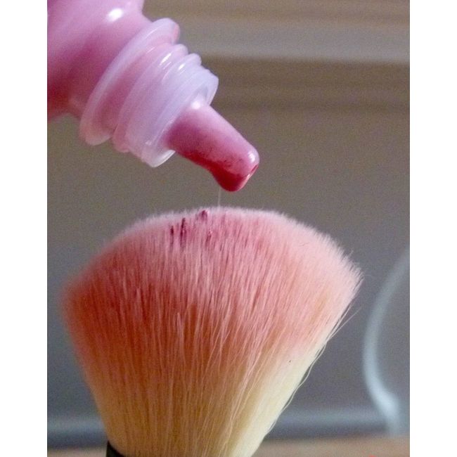 Daniel Sandler Watercolour Liquid Blusher Rose Glow 15ml for Cheeks With Brush