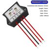 URANT DC 4.5-30V 10A Dual Output AC Flashing Module,Suitable for Various Warning Lights-D4