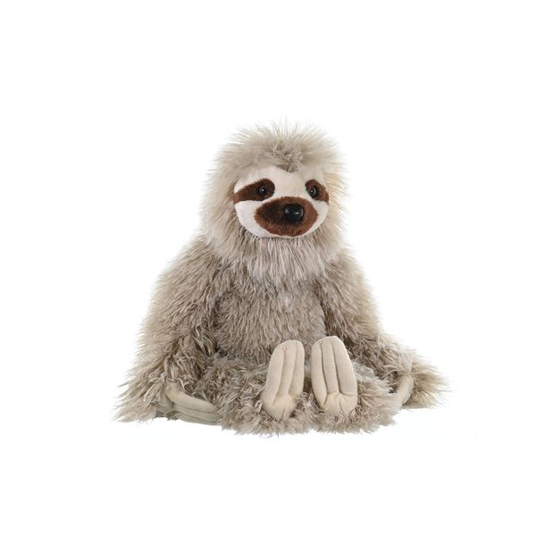 Wild Republic Cuddlekin Three Toed Sloth 12" Plush, Cuddlekins (12257)