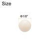 sourcing map 100pcs Nylon Bearing Balls 1/8" 3.175mm Solid Plastic Balls, Precision Mini Nylon Balls
