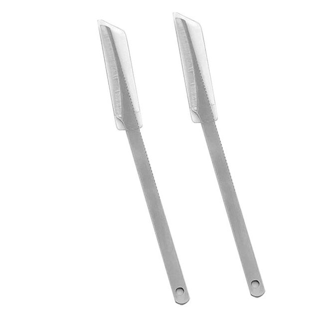2pcs Stainless Steel Foot Callus reomver Knife Foot Dead Skin Remover Toe  Nail Shaver Feet Pedicure Knife Foot Callus Rasp Foot Care Tool