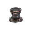 B&P Lamp® Cup Shaped Design, Base Only Finial, Oiled Bronze Finish
