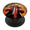 Trump with Boxing Gloves, Never Surrender PopSockets Standard PopGrip