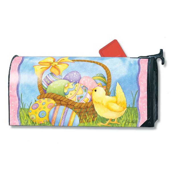 MailWraps Easter Basket Magnetic Mailbox Cover