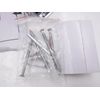 GTW Chrome Heavy Duty Square Short Back Plate Shower Hinge HH107-CH
