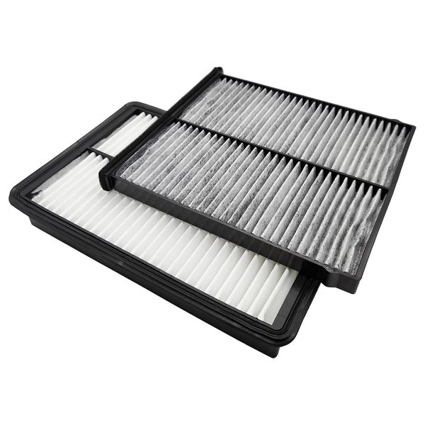 BESTWELL4U Comb Engine Cabin Air Filter for Mazda 6 2015 (Except Turbo)