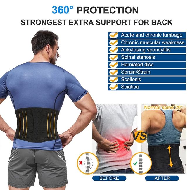 Dropship Back Support Brace Breathable Mesh Lumbar Support Belt