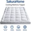 Mattress Topper Twin Size, Cooling Extra Thick Breathable Viscose Made from Bamb