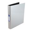 Oxford Premium A4 Ring Binder, Silver Single Folder, 25mm Capacity