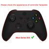 eXtremeRate Controller Grip Cover for Xbox Series X|S, Textured White Non-Slip Back Panels, Replacement Side Rails Shell for Xbox Core Wireless Controller [Controller Excluded]