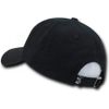 Rapiddominance A03-TRL-BLK Relaxed Graphic Cap, Thin Red Line, Black