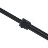 Gator Frameworks Short Weighted Base Microphone Stand with Telescopic Boom Arm