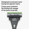Schick Hydro Slim Head Sensitive Razor for Men — Razor for Men Sensitive Skin, Thin Razor with 4 Razor Blades