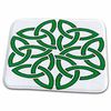 Dish Drying Mat - Shamrock Celtic Art Knotwork Design Vector Art - Pagan Celtic Knot