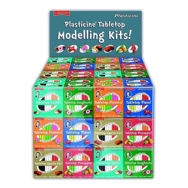Lagoon - Plasticine Modelling Kits - Choose From Various Types (Sports Car)