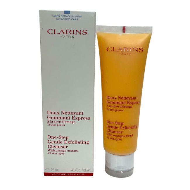 Clarins One-Step Gentle Exfoliating Cleanser (125ml/4.3oz) New