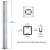 CRL D990A30C Satin Anodized 30" Center Design Series Partition Post