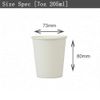 Miyaco Paper Cups, 7 oz (White), 2000 Count, [Sold by Case]