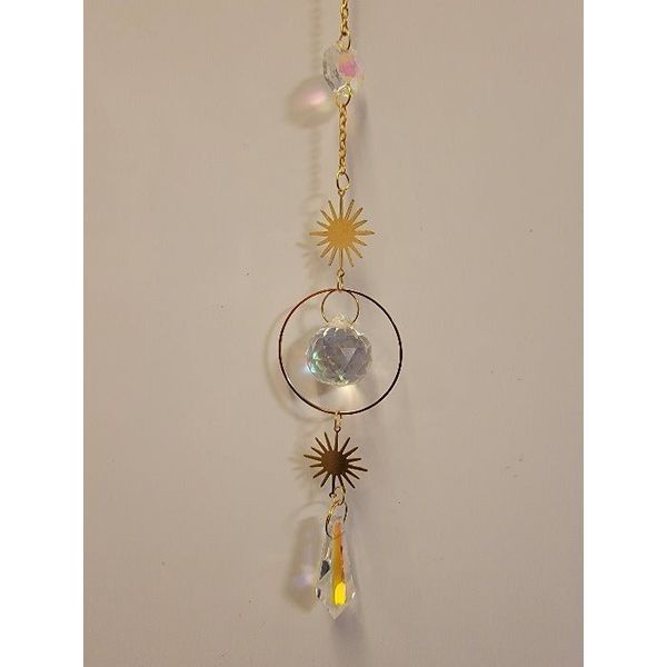 Circular Suncatcher Crystal Prisms