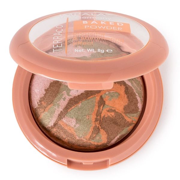 Impala Terracotta Baked Powder | Bronzing Powder | For All Skin Types | Bronzing & Shimmering Effect | Colour N3 Multicolor