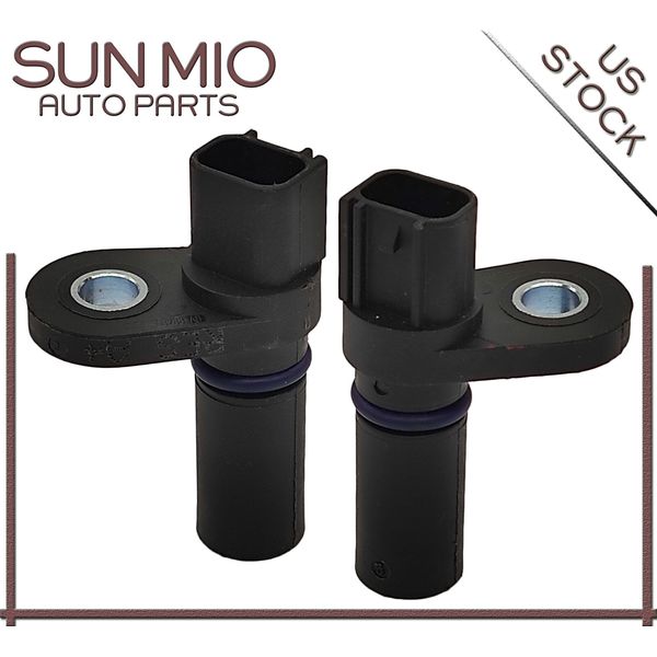 2Pcs 1W7Z6B288AB DU70 Engine Camshaft Position Sensor For Ford E-150 F-150 F-350