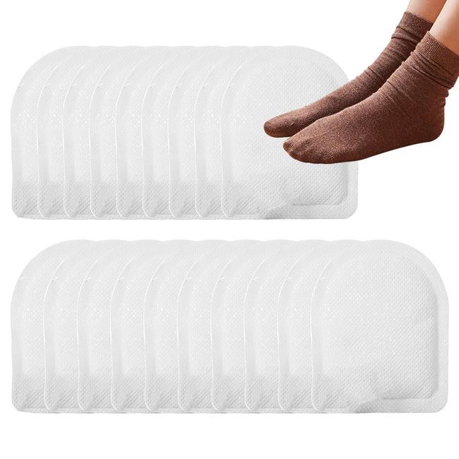 10 Pairs Of Soles Of The Feet Heating Stickers Foot Warmers Foot Warmers