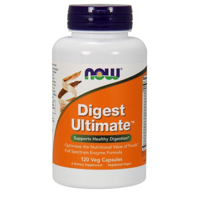 NOW Foods Digest Ultimate, 120 Veg Capsules