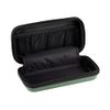 Loxdn Hard Shell Case for Meridian Shaver and Accessories: Electric Razor Storage Bag Beard Trimmer Pouch Case fit Power Bank USB Cables Radio Audio Recorder Etc - Case Only (Green)