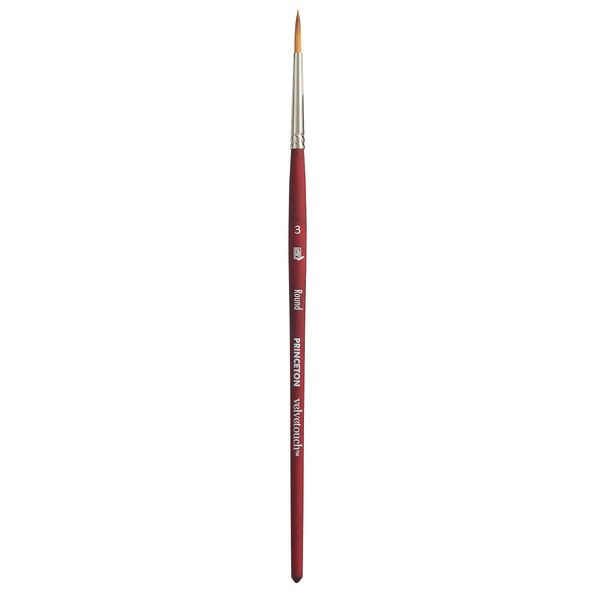 Pri Velvetouch Syn Sh Round Size 3