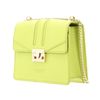 Seidenfelt Roros Shoulder Bag 21 cm, Bitter Lemon / Gold