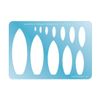 Jewelry Shape Template - Surfboard