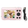 Portable Camera, Compact Camera with 16X Digital Zoom and Autofocus for Everyday Use (Pink)