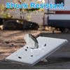 12x10.5" Starlink Mini Protective Cover Weatherproof White Shield for mini Dish