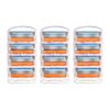 Ligefoy Compatible Fusion Replacement Blade for Gillette Shaving Manual Razor 12 Pieces Replacement
