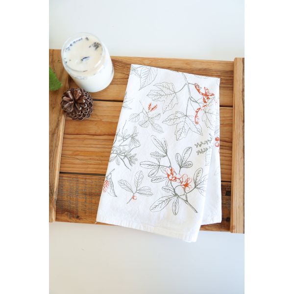 Tree Treasures Tea Towel