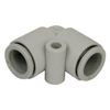 SK11 One-Touch Pipe Fitting Elbow for 0.4 inch (10 mm) Hose KQ2L10-00A